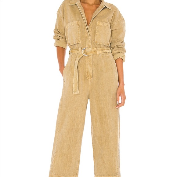 NWT! Free People Wayward Slouch Coverall Ginger S - Picture 3 of 16